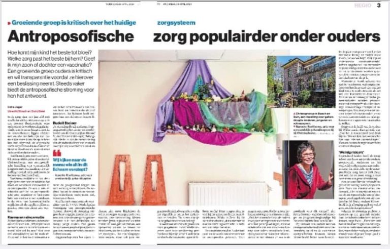 AD: Antroposofie steeds populairder onder ouders: “Past die vaccinatie bij mijn kind?”